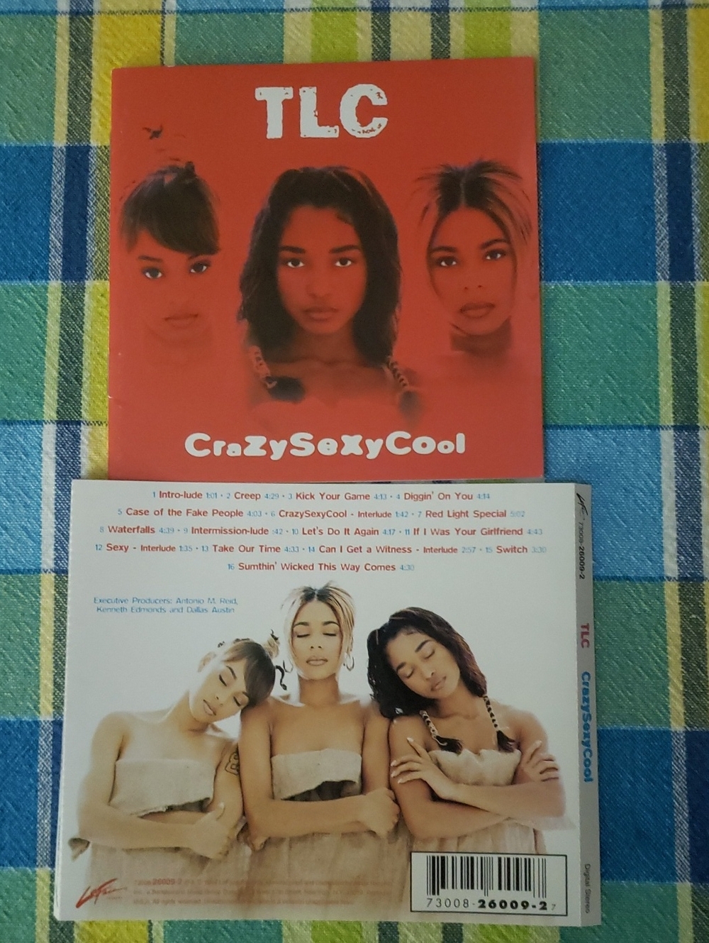 TLC CrazySexyCool CD Cover Art ONLY!